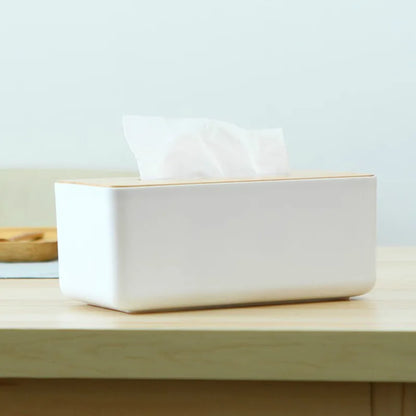 Bamboo Tissue Box