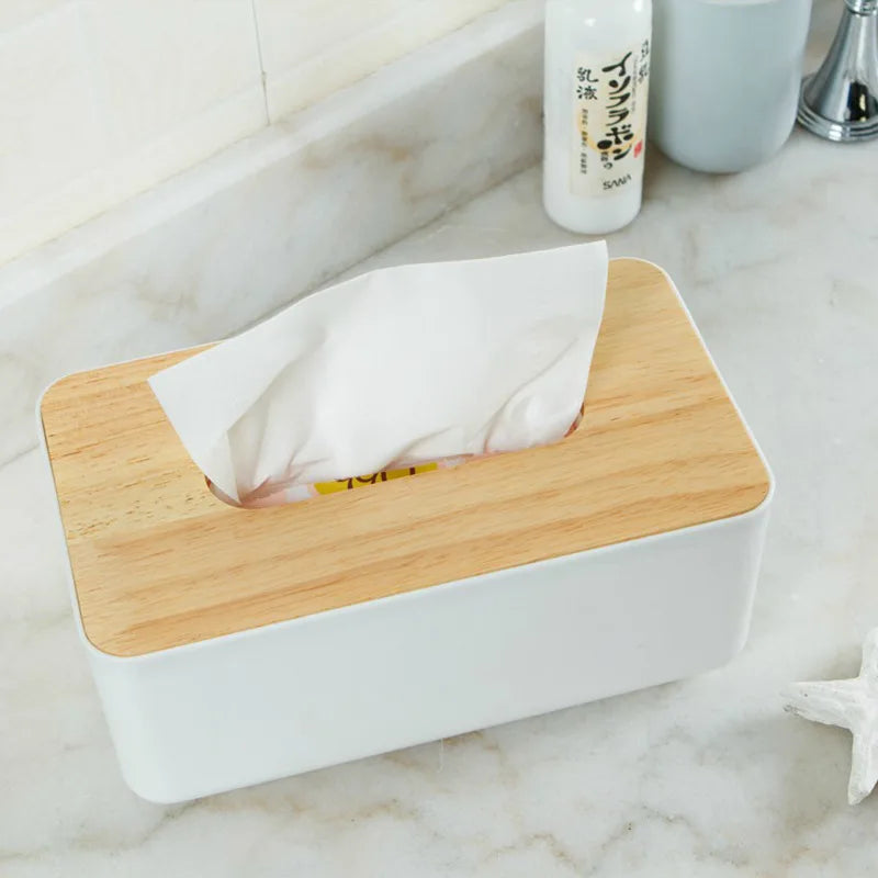 Bamboo Tissue Box